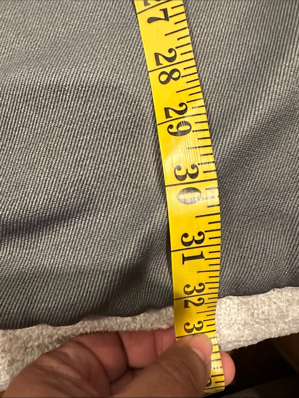 Gray Garment Storage Bag with Drawstring Closure - Picture 2 of 3